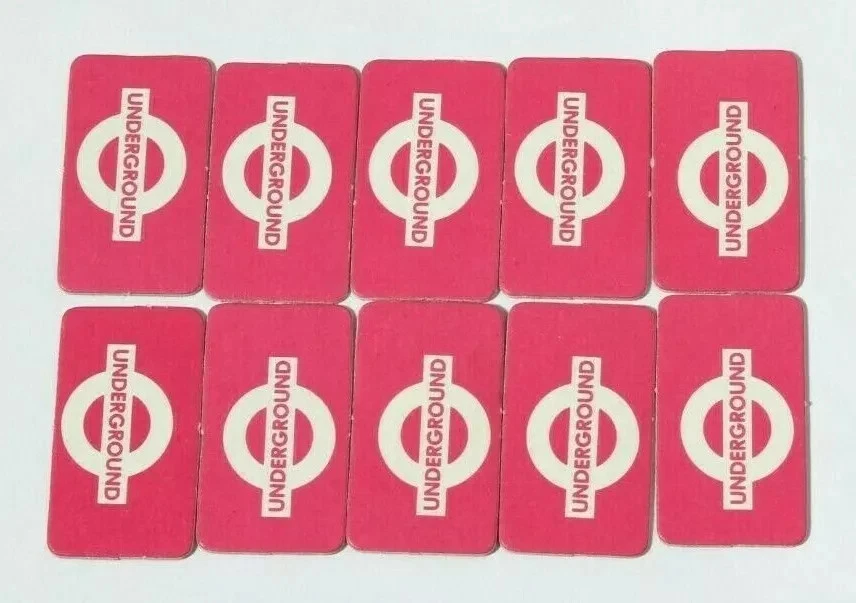 Scotland Yard (1985) Milton Bradley Juego de Mesa Piezas de Repuesto Foto 1 de 1