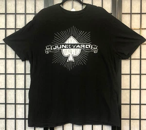 Camiseta Junkyard Band XXXL Negra Punk Rock Metal Amenaza Menor Años 80 90 Rara PP - Imagen 1 de 3