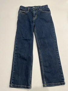 Girls Relaxed Jeans Wonder Nation Size 8 Adjustable Waist - Picture 1 of 4