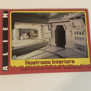 Alien Trading Card #7 Nostromas Interiors - Picture 1 of 2