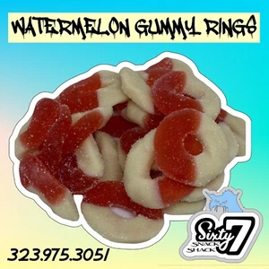 Gummy Watermelon Rings 1 pound To 5 Pounds bulk gummy rings gummy candy - Bild 1 von 6