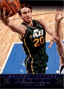 2013-14 Panini Utah Jazz Basketball Card #16 Gordon Hayward