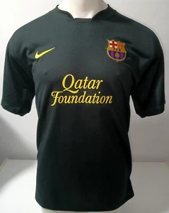 ANDRÉS INIESTA camiseta original Nike negra 2011 2012 maglia 11-12 FC BARCELONA - Imagen 1 de 11