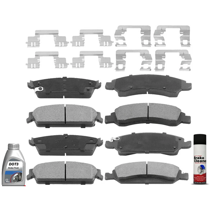 (8) Pastilla de freno delantera + trasera para Pontiac Montana 2004-2005 Buick Century 2002-2005 Foto 1 de 4