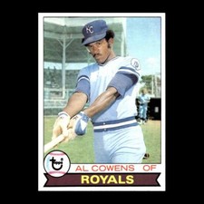 Al Cowens 1979 Topps Kansas City Royals #490 Nice Vintage!