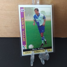 Meho Kodro Alaves 1999/2000 Mundicromo Las Fichas de La Liga 2000