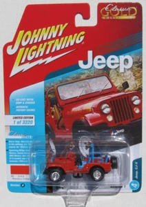 JOHNNY LIGHTNING R1 CLASSIC GOLD JEEP RENEGADE CJ-5 A 1 OF 3,220 #4 - Picture 1 of 3