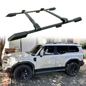 4PCS Roof Rack Rails Crossbar Fits for Land Cruiser Prado J250 LC250 2024+ - Picture 1 of 17