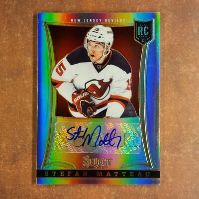 3-01-19 mx PWE 2013 select #255 stefan matteau rookie autograph /99 SEE PHOTOS - Image 1 of 4