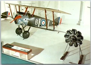 Postcard Sopwith F.1 Camel WWI Single Seat Fighter Plane Nash Royal Aeronautical - Picture 1 of 3