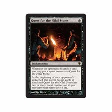 4x Quest for the Nihil Stone x4 MTG Worldwake SP