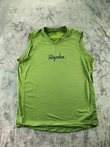 Rapha Shirt Herren XL grün Indoor Training Logo Radsport Performance Tank Top - Bild 1 von 10