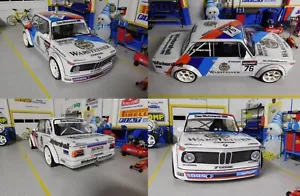 Carcasa carrocería de coche de radiocontrol 1/10 BMW 2002 Turbo para deriva, RALLY Tamiya, HPI - Imagen 1 de 7