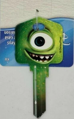 Monsters Inc - Mike and Sully House Key Blank - Collectable Key - Disney - Pixar - image 1 of 4