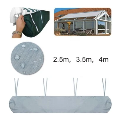 NOT SPECIFIED Telo Copri Tenda Impermeabile per Patio Esterno Protegge da Pioggia e Raggi UV