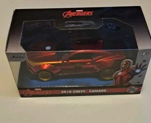 Iron Man & 2016 Chevy Camaro (2018 1:24 NEW) Hollywood Rides Jada Diecast 99724 - Picture 1 of 7