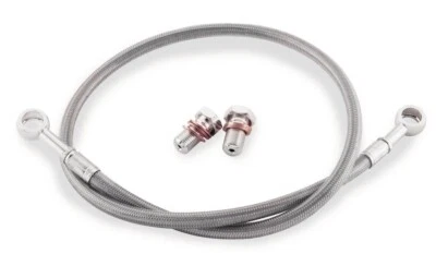 KAWASAKI 2000-04 KL 250 Super Sherpa GALFER STAINLESS STEEL FRONT BRAKE LINE KIT - Image 1 of 4