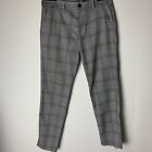 Hollister Pants Womens Size 30 Skinny Chino Epic Flex Plaid Gray