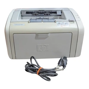 Imprimante laser USB HP LaserJet 1020 TESTÉE - Comprend toner et cordon secteur 7476 pages - Photo 1/8