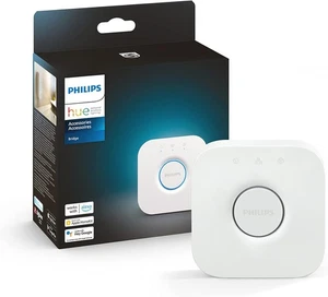 Philips Hue Bridge Smart Lighting Hub (Compatible with 1 Count (Pack of 1) - Picture 1 of 7