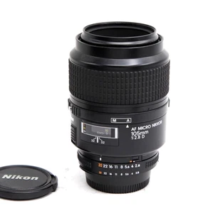 Nikon Tele AF Micro Nikkor 105mm f/2.8 D Autofokus Objektiv - Top - Bild 1 von 5