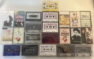 Small Lot of 22 Music Cassettes - Vintage - Picture 1 of 2