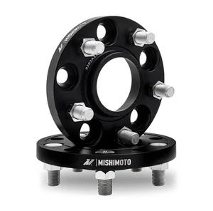 Mishimoto 5x114.3 Wheel Spacers 25mm M12x1.5 For Toyota GR Corolla / Lexus IS F - Picture 1 of 8