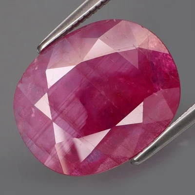4.72Ct.UNHEATED! Precious Gem Natural BIG Top Red Pink Ruby Winza,Tanzania - Image 1 of 4