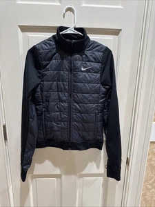 Giacca da corsa Nike Therma donna taglia XS imbottitura sintetica full zip NUOVA - Foto 1 di 6