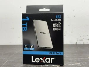 Lexar ES3 External SSD 1TB USB3.2 Gen2 Portable SSD PSSD - A252 - Afbeelding 1 van 6