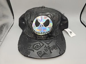Disney Parks Nightmare Before Christmas Jack Skellington SnapBack Mütze Kappe Neu mit Etikett - Bild 1 von 8