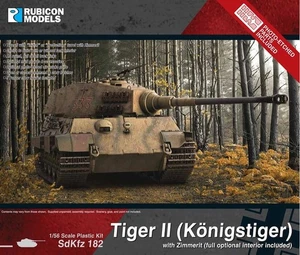 Rubicon Models Sd.Kfz. 182 Tiger II with Zimmerit (Königstiger) 1/56 28mm German - Picture 1 of 1