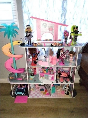 Lol Surprise Omg House Of Surprises真木娃娃屋85个惊喜4层 — 第 1/4 张图片