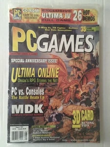 PC Games Magazine JUL/AUG 1997 Back Issue GAMER Magazine (CD-ROM) PC vs. Console - Picture 1 of 3