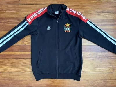 Chaqueta de Pista Le Coq Sportif Seúl Corea FC Fútbol Para Hombre Pequeña Cremallera Completa Foto 1 de 2