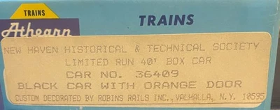 Athearn HO - 40' Boxcar New Haven 36409 - SW - Image 1 of 2