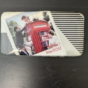 ONE DIRECTION 1D Hinge Wallet One Kiss London Phone Booth Harry Styles One D - Picture 1 of 23