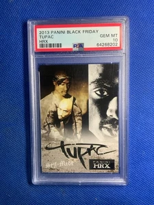 2013 Panini Black Friday TUPAC HRX PSA 10 Rookie - Picture 1 of 3