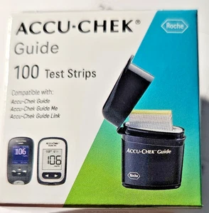 300 Accu-Chek Guide Teststreifen (3 Stück à 100) Ablaufdatum DEZEMBER. 2026 - Bild 1 von 2