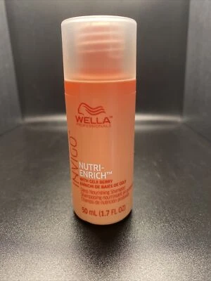 Wella Invigo Nutri-Enrich Deep Nourishing Shampoo 1.7oz Travel Size Brand New - Image 1 of 4