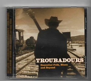 V/A, TROUBADOURS (ESSENTIAL FOLK, BLUES...), 18 TRACK CD ALBUM FROM 1998, (MINT) - Picture 1 of 1