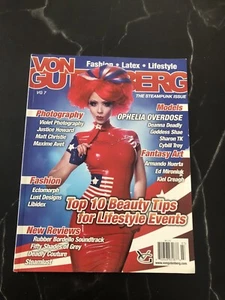 Rare Von Gutenberg Magazine No 7 - Steampunk Issue 2012 - Cybill Troy - Picture 1 of 1