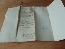 1909 Memo Of Agreement Renting Twyford House