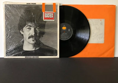 John Prine BRUISED ORANGE 1980's Asylum Shrink EX/VG - Image 1 of 4