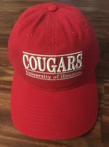 Baseballkappe Mütze University of Houston Cougars rot verstellbarer Rückenriemen (L2) - Bild 1 von 9