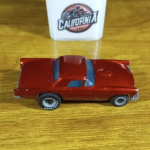 Hot Wheels Real Riders '57 T-Bird Metalflake Red Gray Hubs Malaysia 1983 Ford - Picture 1 of 6