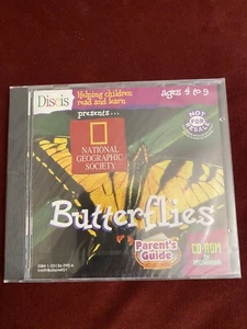 National Geographic Butterflies CD-ROM Kids Sealed NEW - Picture 1 of 2