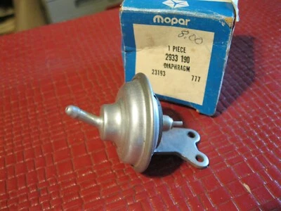 NOS Mopar 1969-1971 choke diaphragm , 383 , 2 bbl carb - Изображение 1 из 2