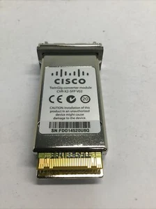 Cisco TwinGig Converter Module CVR-X2-SFP SFP TRANSCEIVER - Picture 1 of 2
