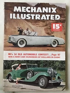 Mechanix Illustrated - December 1952 - 195? Chrysler, 1934 Duesenberg contest - Picture 1 of 1